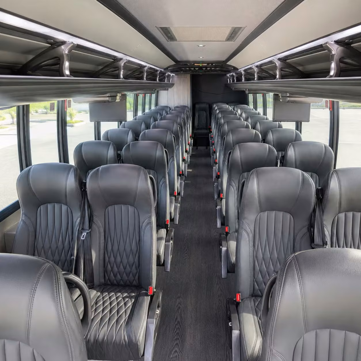 30 passenger minibus interior