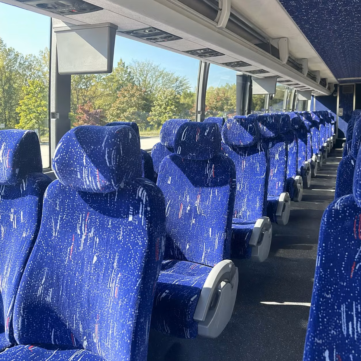 the bronx charter bus rental inside