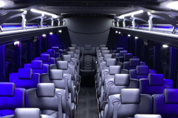 The Bronx Charter Bus Interior